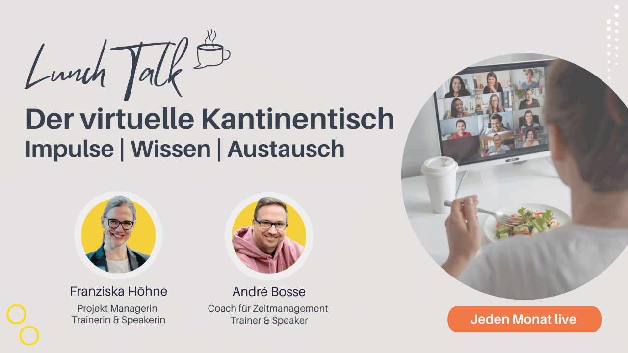 Lunch Talk - der virtuelle Kantinentisch